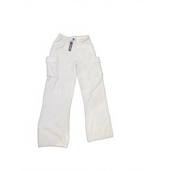 Steve Madden Pants - Steve Madden New Women's Cream Knit Cargo Pants, Size M